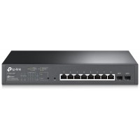 TP-LINK JetStream? 10-Port Gigabit Smart Switch with 8-Port PoE+