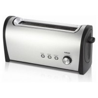 TOSTADOR DESAYUNO MULTIFUNCION 1.000W ACERO INOXIDABLE/NEGRO HAEGER (Espera 4 dias)