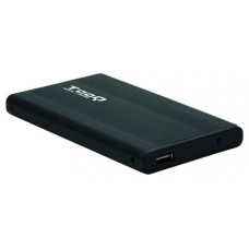 CAJA EXTERNA 2.5 TOOQ 95 MM SATA USB 2.0 NEGRA TOOQ