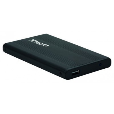 CAJA EXTERNA 2.5 TOOQ 95 MM SATA USB 2.0 NEGRA TOOQ