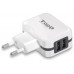 CARGADOR  USB TOOQ PARED 2xUSB 3.4 A(TOTAL) AI-TECH