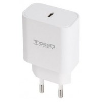 CARGADOR USB-C TOOQ PARED USB-C PD3.0 20W BLANCO TOOQ