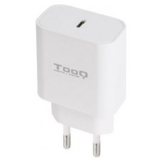 CARGADOR USB-C TOOQ PARED USB-C PD3.0 20W BLANCO TOOQ