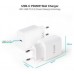 CARGADOR USB-C TOOQ PARED USB-C PD3.0 20W BLANCO TOOQ