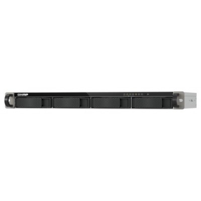 QNAP TS-433eU NAS Bastidor (1U) Cortex-A Cortex-A55 4 GB 0 TB QNAP Turbo System Negro (Espera 4 dias)