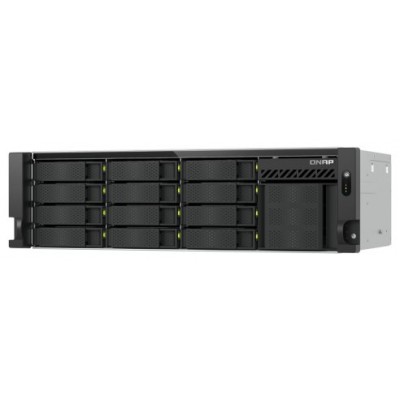 QNAP TS-H1655XEU-RP Servidor de almacenamiento Bastidor (3U) Intel Atom® C5125 8 GB DDR4 0 TB QuTS hero Negro, Gris (Espera 4 dias)