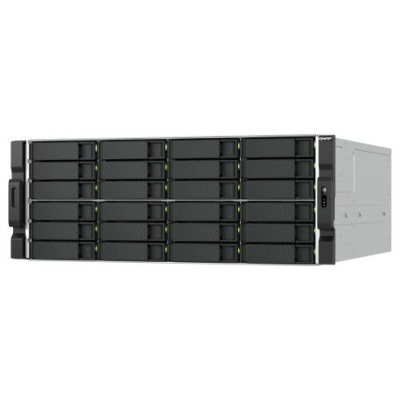 QNAP TS-h2477AXU-RP Servidor de almacenamiento Bastidor (4U) AMD Ryzen™ 7 7745 32 GB DDR5 0 TB QNAP QTS Negro, Gris (Espera 4 dias)