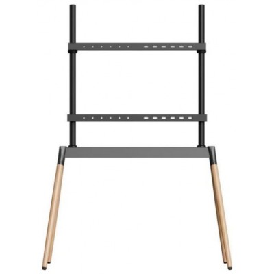 SOPORTE DE SUELO GEMBIRD PARA TV 55" - 86" NEGRO/MADERA