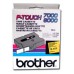 BROTHER Cinta laminada amarillo/negro 24mm, 15m