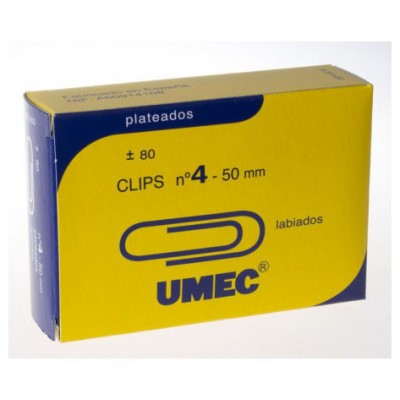 CAJA 80 CLIP PLATEADO 50MM U201400 UMEC (MIN10) (Espera 4 dias)