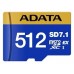 ADATA Extreme microSDXC 512GB SD7.1 Gen3x1 Switch2