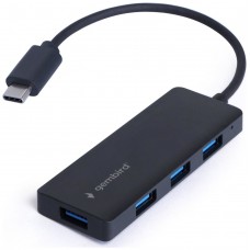 CONCENTRADOR GEMBIRD USB 3.1 (GEN 1) TIPO C DE 4 PUERTOS