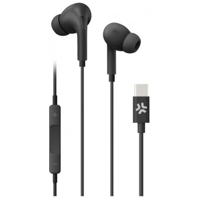 Celly Auriculares cable Usb-C Negro
