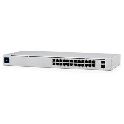 SWITCH UBIQUITI USW-24-POE UNIFI 24PUERTOS GIGABIT (16P  POE+ 8P GIGABIT 2P STP) (Espera 4 dias)