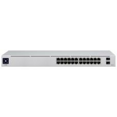 SWITCH GESTIONABLE UBIQUITI USW-24 UNIFI 24Px GIGABIT + 2xSFP 1GB, LAYER 2 GEN2 (Espera 4 dias)