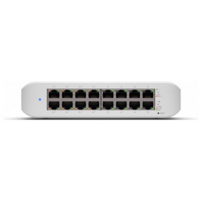 SWITCH UBIQUITI 16P USW-LITE-16-POE UNIFI GEN2  16P GIGA (8P GIGA + 8P GIGA PoE+) LAYER 2, (Espera 4 dias)