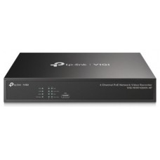 TP-Link VIGI NVR1004H-4P-2TB Grabadore de vídeo en red (NVR) Negro (Espera 4 dias) TP-Link VIGI NVR1004H-4P-2TB Grabadore de vídeo en red (NVR) Negro (Espera 4 dias)