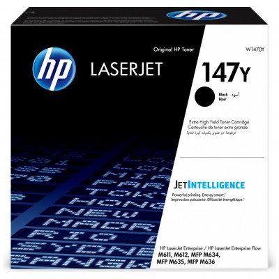 HP LaserJet M611,M612 Toner Negro 147Y