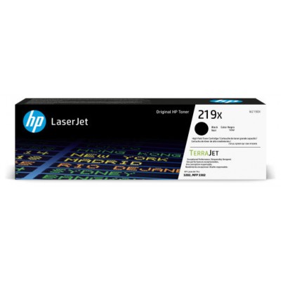 HP Cartucho de Tóner Original LaserJet 219X de alta capacidad negro (Espera 4 dias)