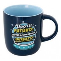 TAZA - VEO  TU  FUTURO: LO VAS A CONSEGUIR SEGURO MR.WONDERFUL WOA11290ES (Espera 4 dias)