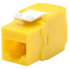 WP Keystone Cat. 6a UTP RJ45/Hembra Amarillo