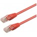WP WPC-PAT-6U010R cable de red 1 m Cat6 U/UTP (UTP) Rojo (Espera 4 dias)