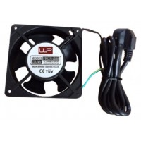 VENTILADOR WP 120X120X38 220V PARA RACK, ENCHUFE SCHUKO, CABLE 2MT