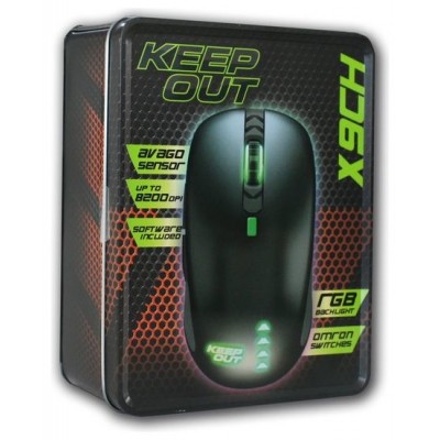 RATON GAMING LASER X9CH KEEPOUT (Espera 4 dias)