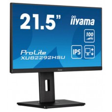 MONITOR IIYAMA 21.5"/1920 x 1080/100Hz /2.1MPX/250CD/FHD/16:9/HDMI/IPSLED/NEGRO (Espera 4 dias)