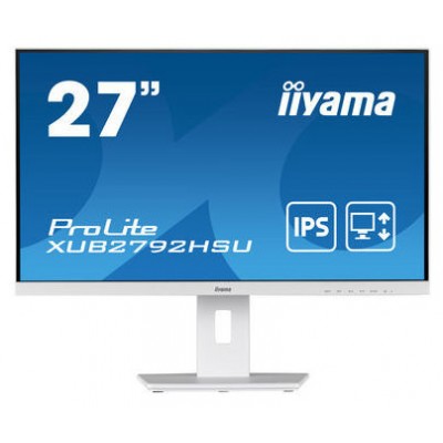 iiyama ProLite XUB2792HSU-W5 LED display 68,6 cm (27") 1920 x 1080 Pixeles Full HD Blanco (Espera 4 dias)