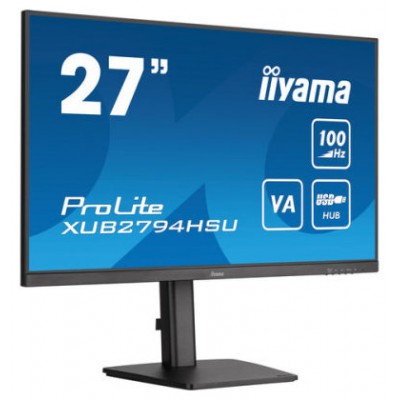 iiyama ProLite XUB2794HSU-B6 pantalla para PC 68,6 cm (27") 1920 x 1080 Pixeles Full HD Negro (Espera 4 dias)