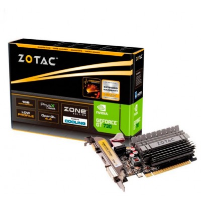 Zotac GeForce GT 730 2GB NVIDIA GDDR3 (Espera 4 dias)