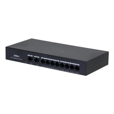 (DH-PFS3010-8GT-65) DAHUA SWITCH 10 PUERTOS, 8 PUERTOS POE, 60W, HI-POE, L2, UNMANAGED (Espera 4 dias) (DH-PFS3010-8GT-65) DAHUA SWITCH 10 PUERTOS, 8 PUERTOS POE, 60W, HI-POE, L2, UNMANAGED (Espera 4 dias)
