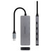 Nanocable HUB USB-C/M a 4xUSB-C/H + USB-C PD 100W Nanocable HUB USB-C/M a 4xUSB-C/H + USB-C PD 100W
