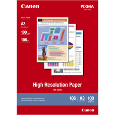 CANON Papel HR-101N 100h A3 High Resolution inkjet paper 106g