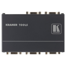 KRAMER DISTRIBUIDOR AMPLIFICADOR DE GRAFICOS DE VIDEO POR ORDENADOR 1:4 CON PROCESADO DE SINCRONISMOS KR-ISP&reg;. COMPATIBLE HDTV (VP-400K) (Espera 4 dias)