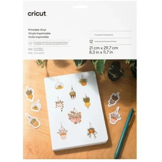 CRICUT PRINTABLE VINYL A4 - 12 (Espera 4 dias) CRICUT PRINTABLE VINYL A4 - 12 (Espera 4 dias)