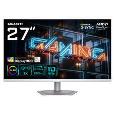 GIGABYTE MO27Q2A ICE Monitor Gaming OLED 27&rdquo; 2K QHD - 2560 x 1440, 280Hz, 0.03ms, 250 cd/m&sup2;, FreeSync Premium Pro, DisplayHDR True Black 400, HDMI 2.1, DisplayPort 1.4 (Espera 4 dias)