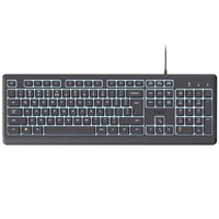 TECLADO TRUST PRIMO ILLUMI BK