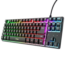 TECLADO TRUST GXT 833 THADO BK