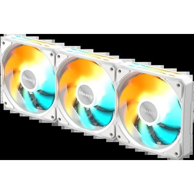 VENTILADOR GIGABYTE PARA CAJA EZ CHAIN FAN 120 ICE,3X120MM,BLANCO - PACK 3- (GP-GBT EZFAN1203 ICE) (Espera 4 dias)