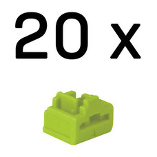 Lindy 47895 bloqueador de puerto RJ-45 Verde Acrilonitrilo butadieno estireno (ABS) 20 pieza(s) (Espera 4 dias) Lindy 47895 bloqueador de puerto RJ-45 Verde Acrilonitrilo butadieno estireno (ABS) 20 pieza(s) (Espera 4 dias)