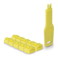 Lindy 47900 bloqueador de puerto Bloqueador de puerto + clave RJ-45 Amarillo Acrilonitrilo butadieno estireno (ABS) 10 pieza(s) (Espera 4 dias) Lindy 47900 bloqueador de puerto Bloqueador de puerto + clave RJ-45 Amarillo Acrilonitrilo butadieno estireno (ABS) 10 pieza(s) (Espera 4 dias)