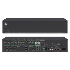 KRAMER PRESENTATION SYSTEMS AVSM ALL–IN–ONE PRESENTATION SYSTEM: 8X8 4K60 4:2:0 HDMI/HDBASET 2.0 MATRIX SWITCH, MASTER ROOM CONTROLLER, POE & POWER AMPL.-MODEL (VS-88UT/110V) (50-80355010) (Espera 4 dias) KRAMER PRESENTATION SYSTEMS AVSM ALL–IN–ONE PRESENTATION SYSTEM: 8X8 4K60 4:2:0 HDMI/HDBASET 2.0 MATRIX SWITCH, MASTER ROOM CONTROLLER, POE & POWER AMPL.-MODEL (VS-88UT/110V) (50-80355010) (Espera 4 dias)