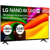 TV LG NANO 4K UHD AI 75NU8E0B3LA 75" 4K UHD 60HZ SMART TV WEBOS HDR10 TV LG NANO 4K UHD AI 75NU8E0B3LA 75" 4K UHD 60HZ SMART TV WEBOS HDR10