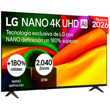 TV LG NANO 4K UHD AI 85NU8E0B3LA 85" 4K UHD 60HZ SMART TV WebOS HDR10 TV LG NANO 4K UHD AI 85NU8E0B3LA 85" 4K UHD 60HZ SMART TV WebOS HDR10