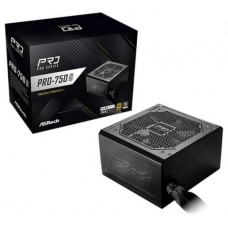 FUENTE ALIMENTACION ASROCK PRO-750G,PSU,750W,80 PLUS GOLD (Espera 4 dias)