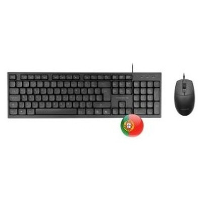 TECLADO Y MOUSE TACENS ANIMA ACP02PT TECLADO USB TECLADO Y MOUSE TACENS ANIMA ACP02PT TECLADO USB