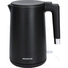 HERVIDOR ELECTRICO 2200W 1.5L NEGRO AIGOSTAR (Espera 4 dias)