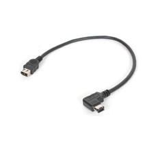 (ULTIMA UNIDAD) DATAVIDEO 6 PIN FIREWIRE CABLE - RIGHT ANGLE (UP) (Espera 4 dias)